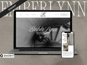 Emberlynn Showit Website Template