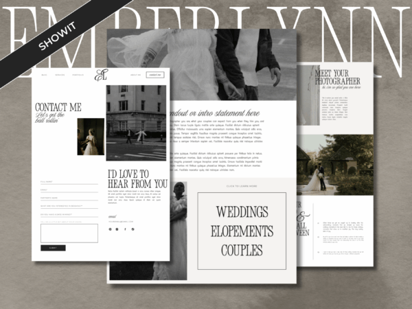 Emberlynn Showit Website Template - Image 4