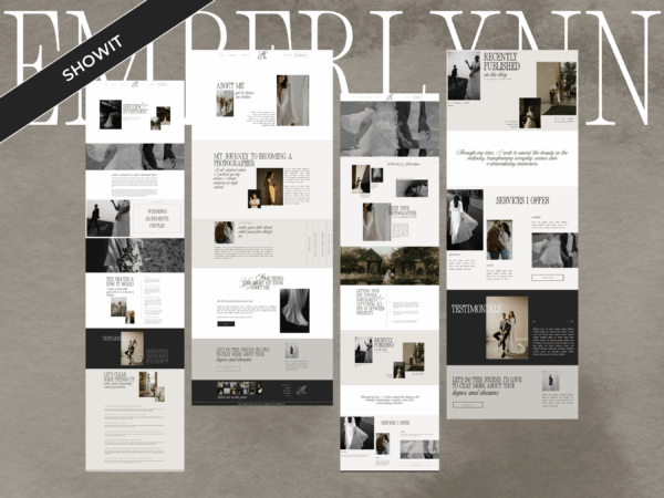 Emberlynn Showit Website Template - Image 5